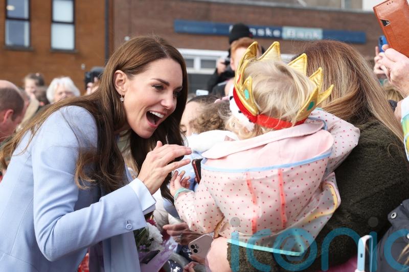 William and Kate bring historic town of Carrickfergus to a standstill