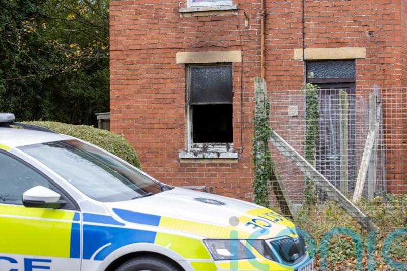 Three teenagers arrested after house badly damaged in suspected firework attack
