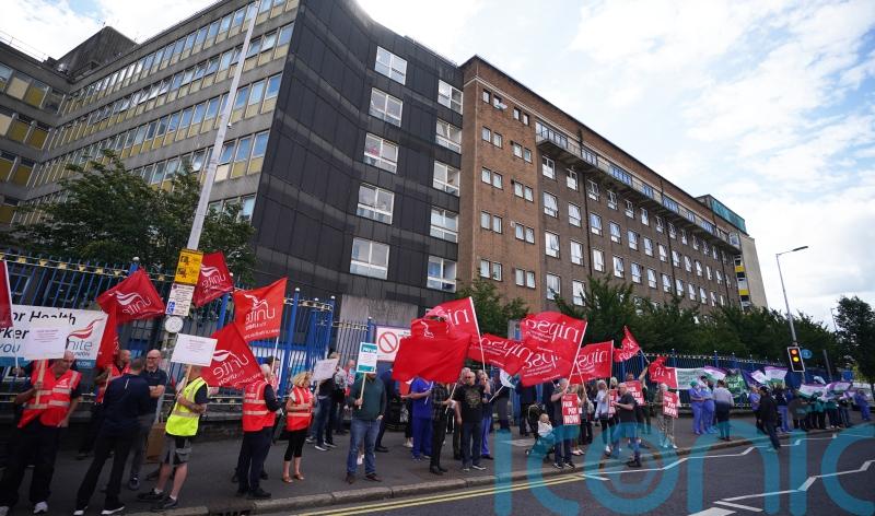 Unions start industrial action in dispute over pay for healthcare staff