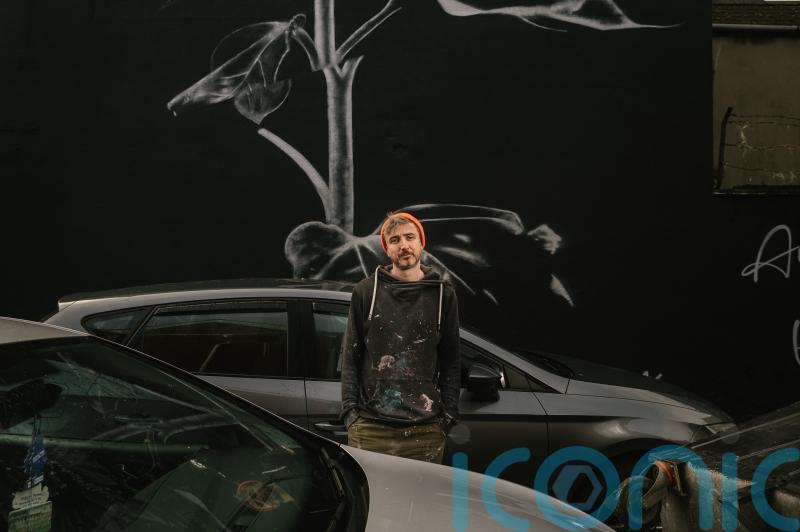 Belfast-based artist wins acclaim for mural in tribute to displaced Ukrainians