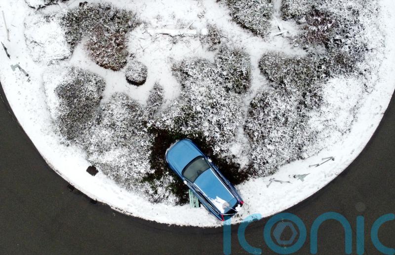 Snow, ice and fog cause chaos on roads and railways