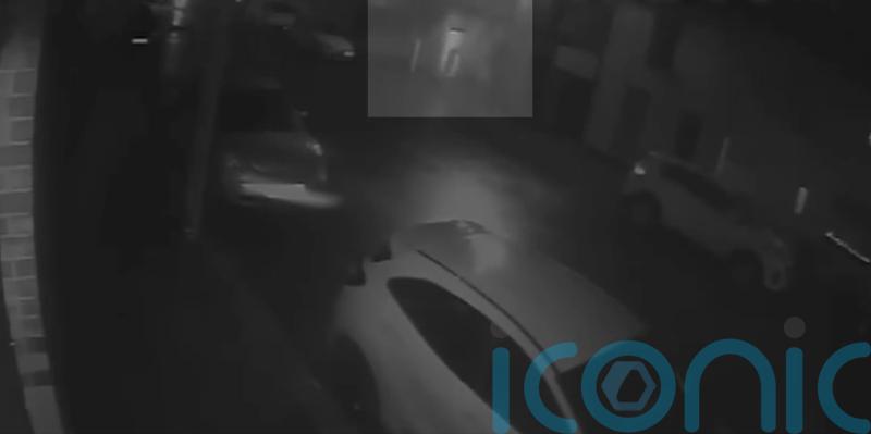 Police release CCTV as they reveal gunmen shot victim in alleyway near home