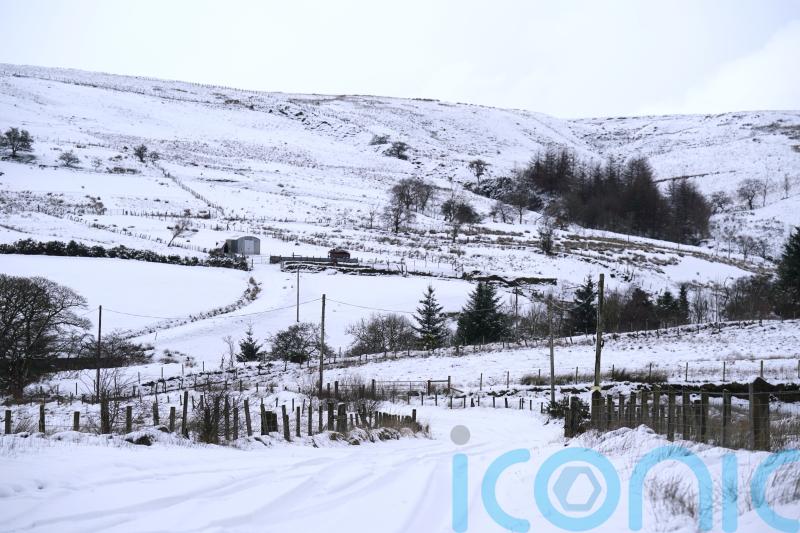 Temperatures plunge to minus 10C on UK’s coldest night of 2023 so far