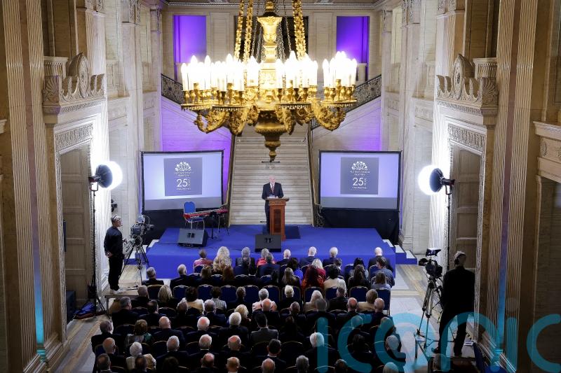 Commemorative event mixes reflections on the past and hopes for the future
