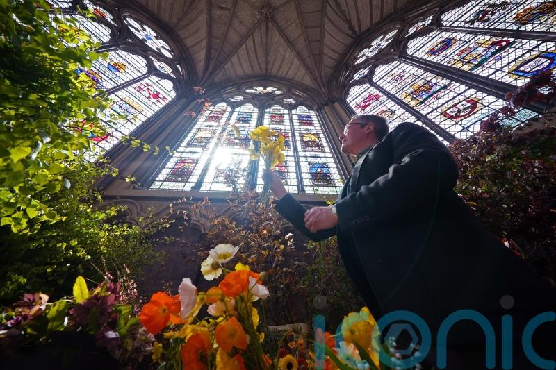 Seasonal UK flowers and foliage to bring ‘gravitas’ to coronation – florist