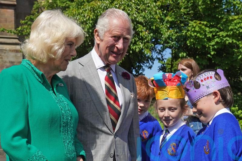 King and Queen meet their match in eight-year-olds Charles and Camilla