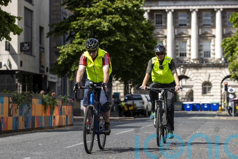 Police take to roads on unmarked bikes to raise awareness of cycling safety