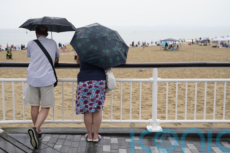 A month’s rain could fall on UK but country still hotter than Monaco