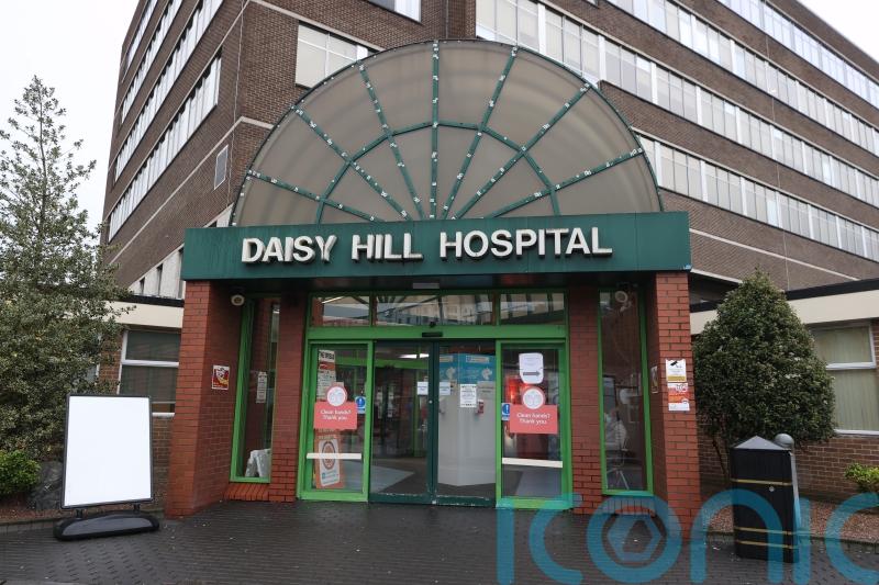 Thousands protest against service reductions at Daisy Hill Hospital