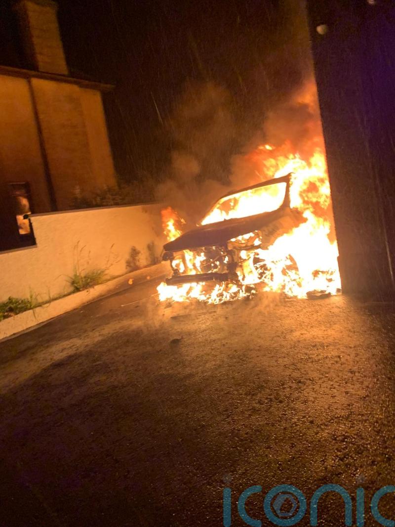Police investigate arson attack on Aontu member’s car as ‘sectarian hate crime’