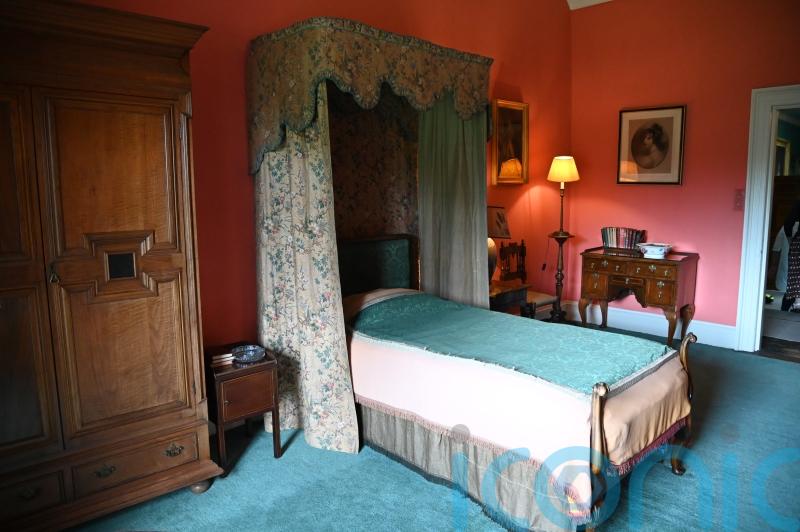 Rare paper curtains go on display following major restoration at historic home