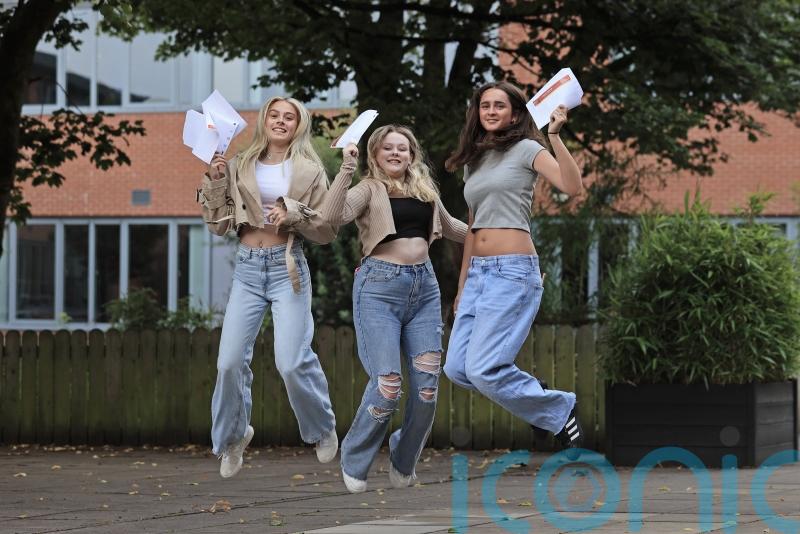 Students across Northern Ireland celebrate A-Level results and plan for future