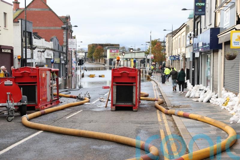 Pumping operation in flood-stricken Downpatrick ‘successfully completed’
