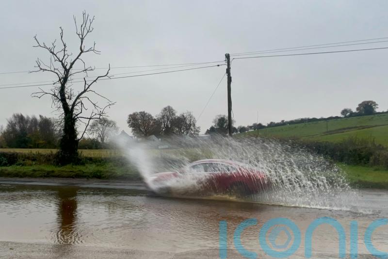 Northern Ireland hit by high winds and heavy rain as Storm Debi blows in