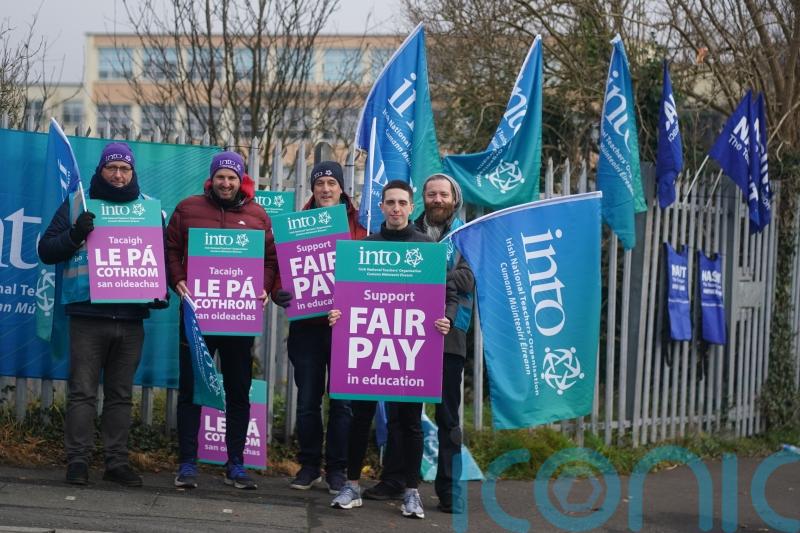 ‘Real anger’ among teachers as thousands go on strike across Northern Ireland