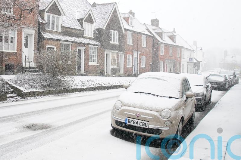 Drivers face being stranded as Arctic air brings snow and ice to parts of UK
