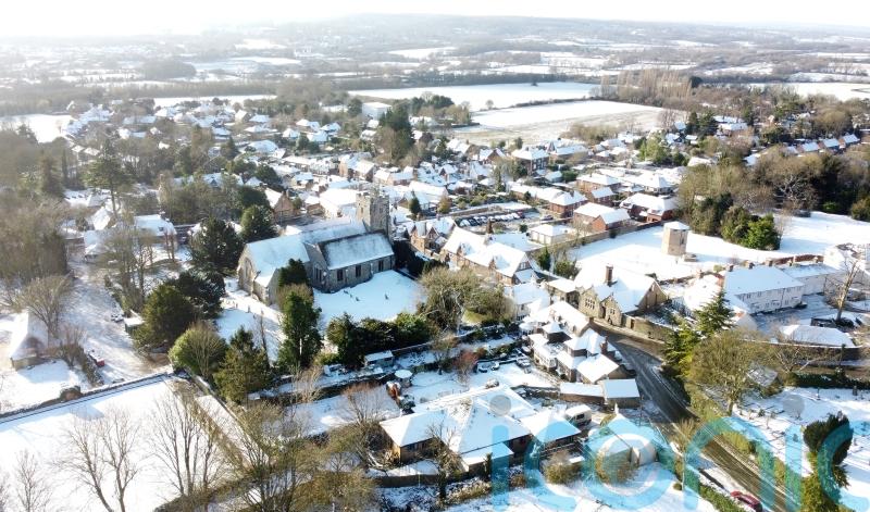 Snow and ice hit parts of UK as cold snap continues