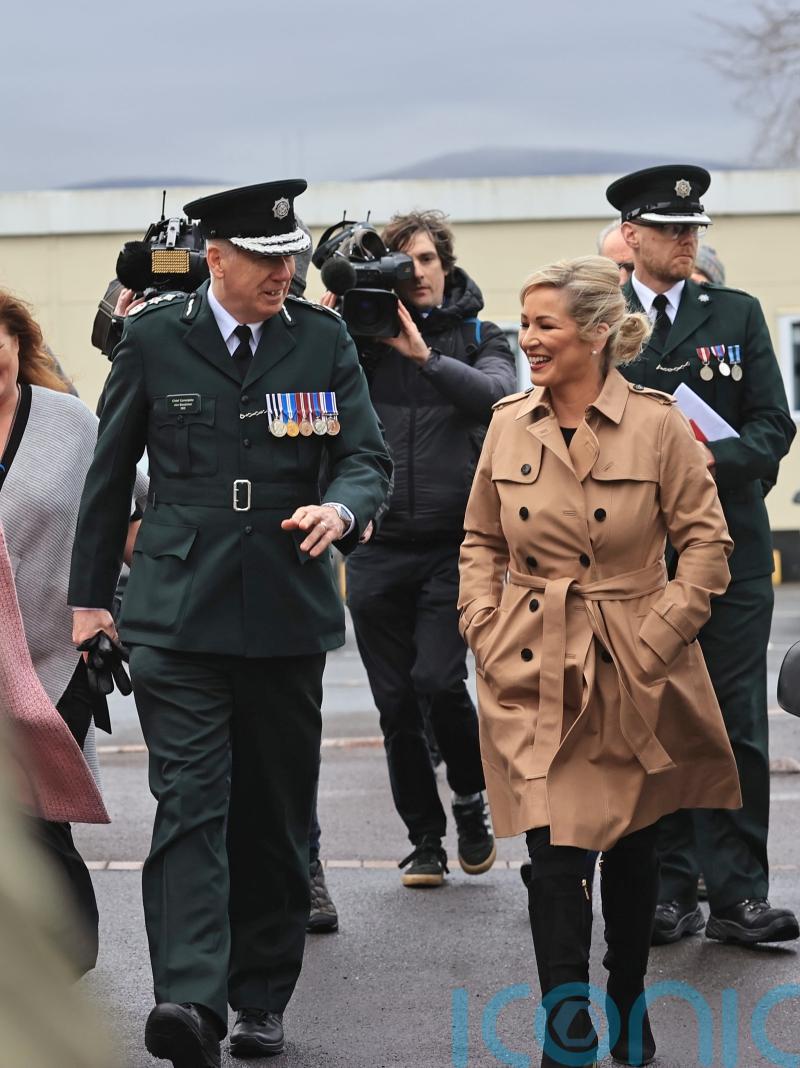 Police chief hails ‘hugely positive gesture’ as O’Neill attends PSNI ceremony