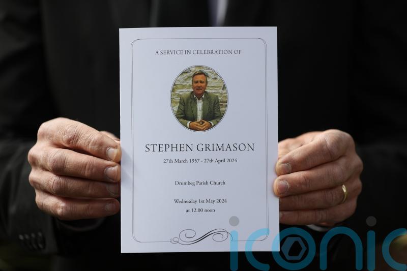 Ex-BBC broadcaster Stephen Grimason lived life full of colour, funeral told