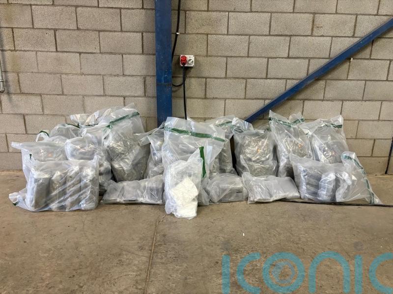 Two arrested after drugs worth £1.9m seized in Castledawson