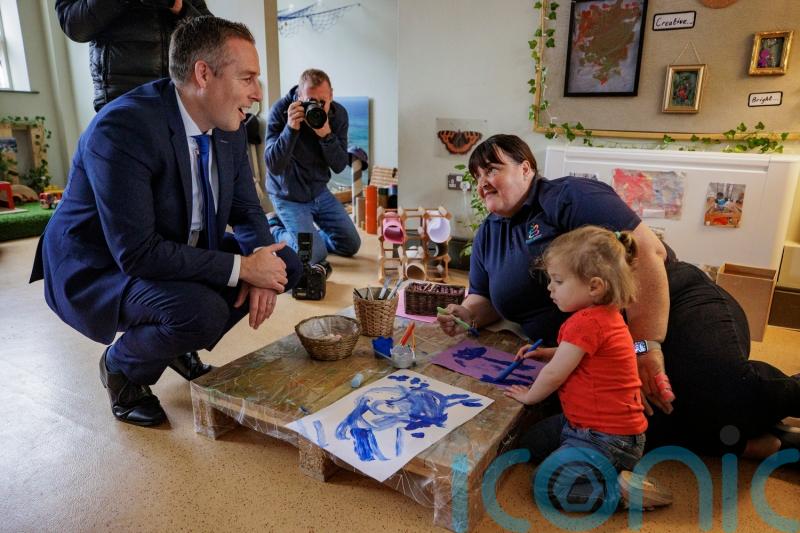 Givan unveils new childcare subsidy scheme as part of £25m support package
