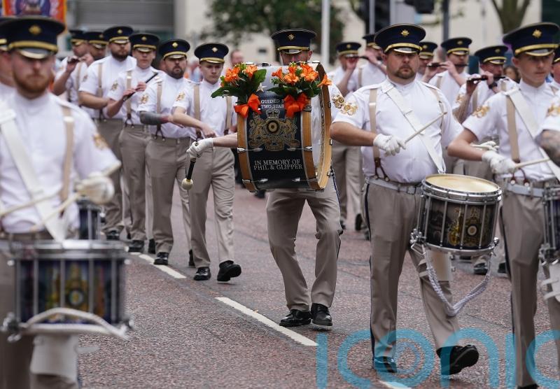 Starmer urged to listen to unionists as thousands take part in Twelfth parades