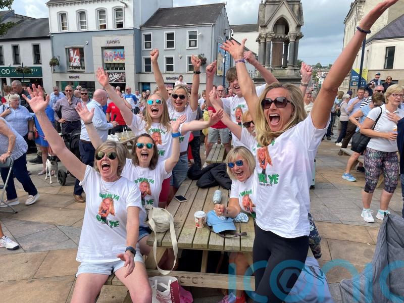 Joyous scenes in Coleraine as Hannah Scott clinches third gold for NI