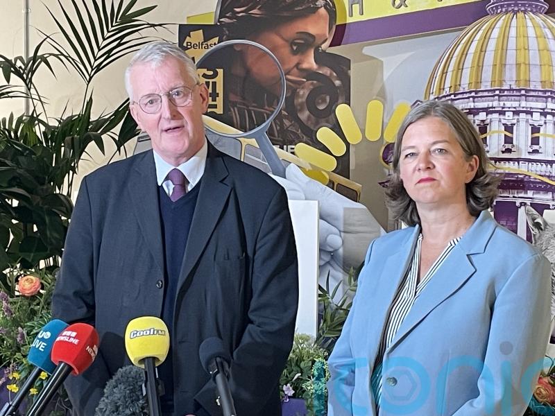 Hilary Benn says he is shocked and angered by ‘racist violence’ in Belfast