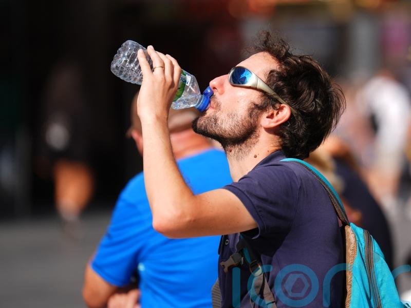 UK sees hottest day of the year so far as Cambridge hits 34.8C