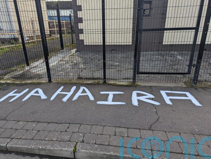 IRA graffiti at Orange Hall being treated as sectarian hate crime