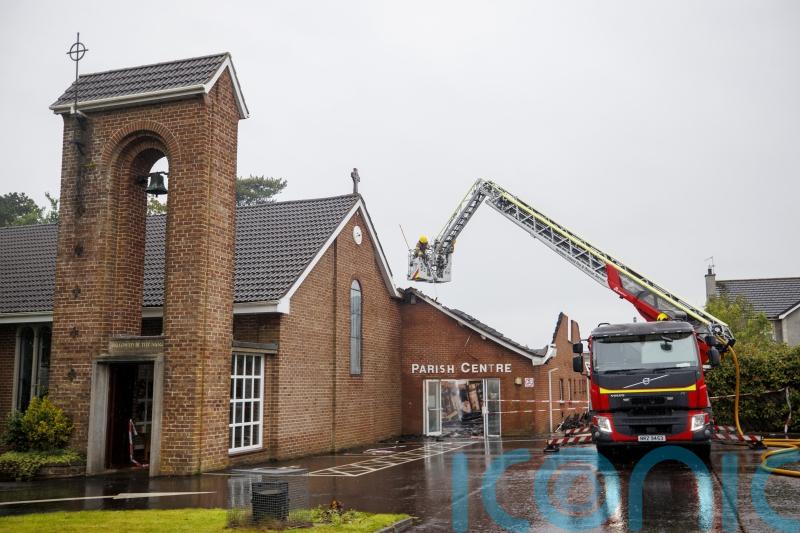 Three boys aged 10 and 11 charged over Co Antrim church fire