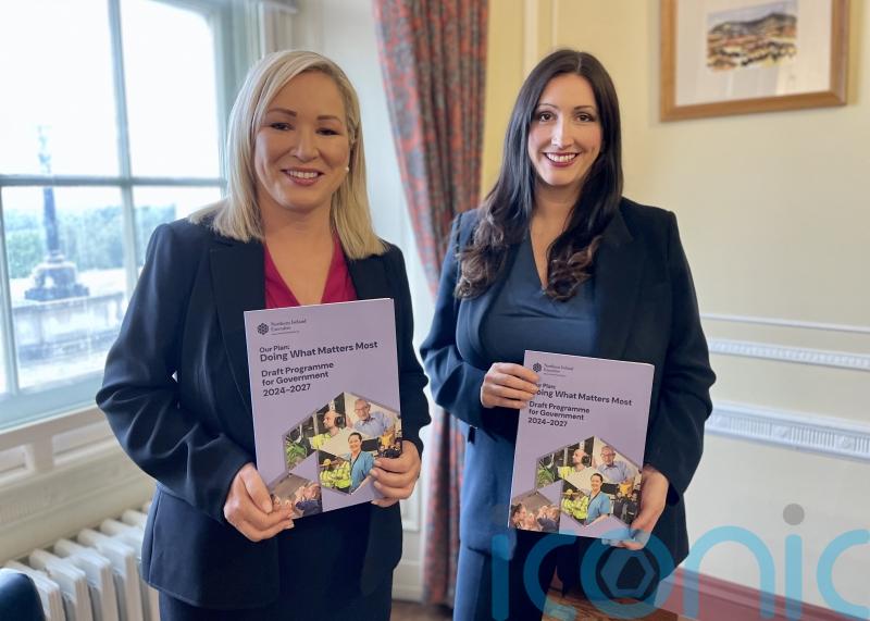 Leaders acknowledge ‘delivery’ vital as draft programme for government unveiled