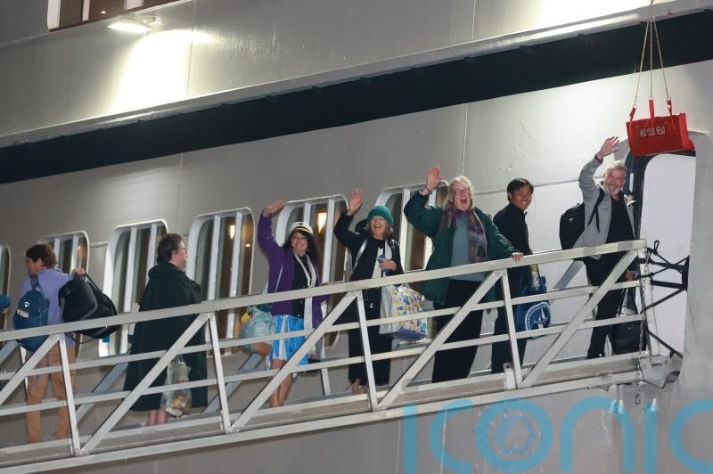 Luxury liner expected to return to Belfast hours after leaving
