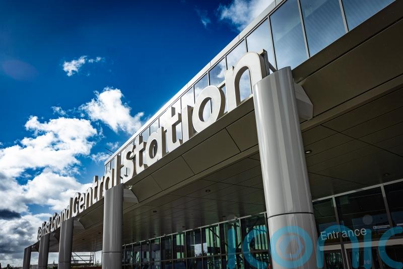 Trains expected to start running from Belfast Grand Central Station in October
