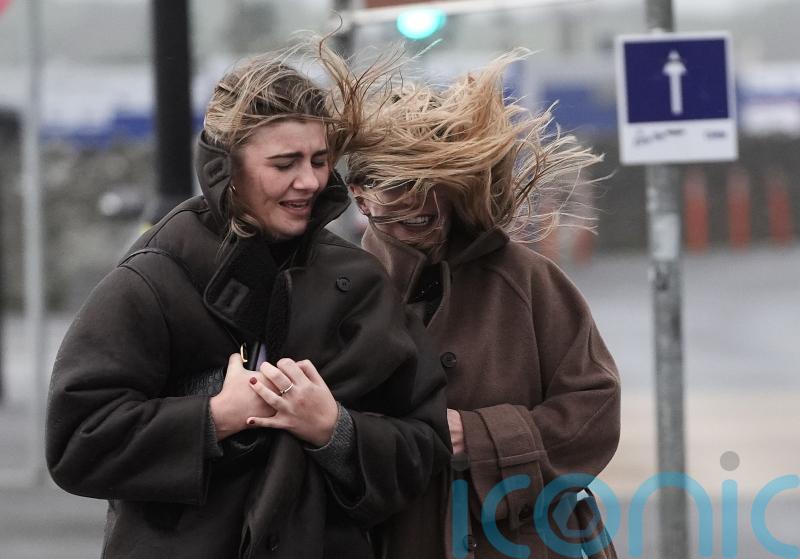 Tens of thousands remain without power after Storm Ashley hits island of Ireland