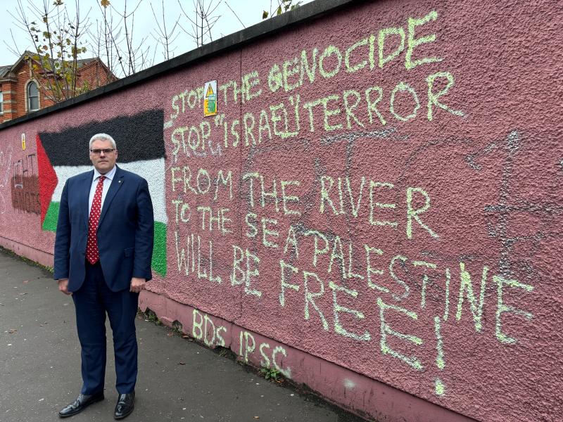 Belfast Health Trust struggling to get ‘antisemitic’ graffiti removed