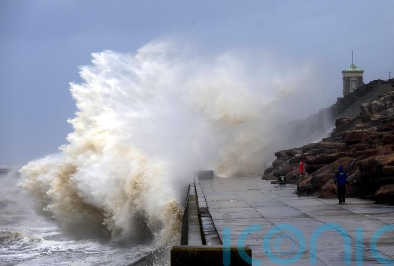 Rare red warning issued as UK braces for Storm Darragh