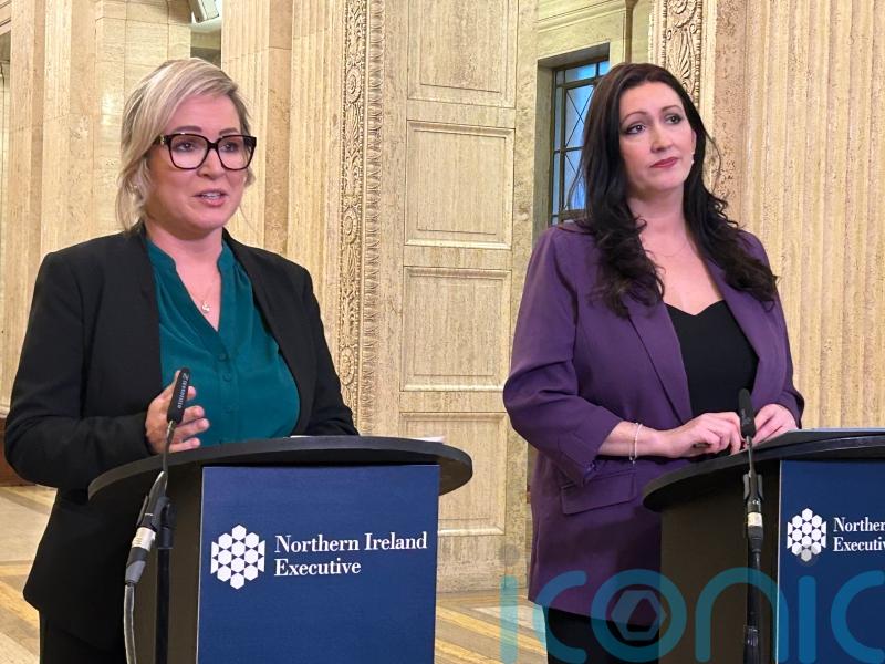 Northern Ireland’s leaders urged public to stay at home during severe weather