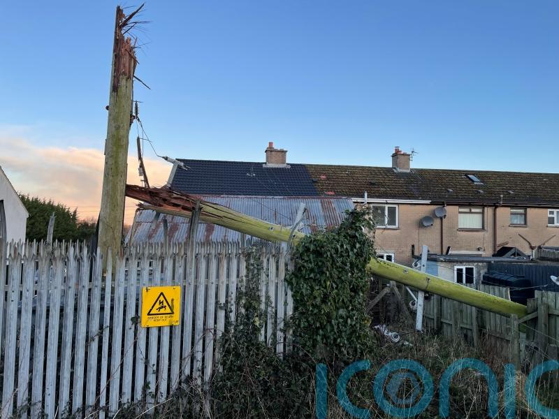 Thousands remain without power in Northern Ireland following Storm Eowyn