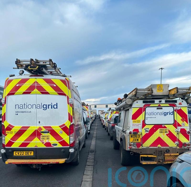 Almost 200 engineers deployed to Northern Ireland following Storm Eowyn
