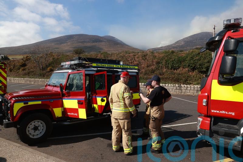 Firefighters braced for more wildfires in Northern Ireland as temperatures rise