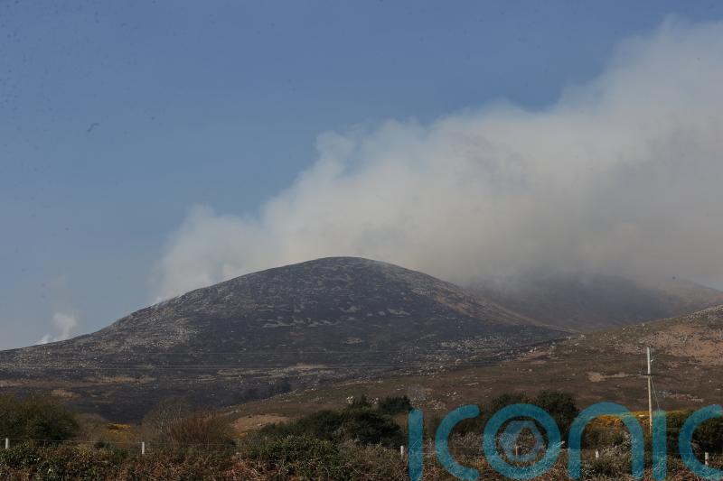 75 firefighters involved in quelling wildfire in Mournes but blazes continue