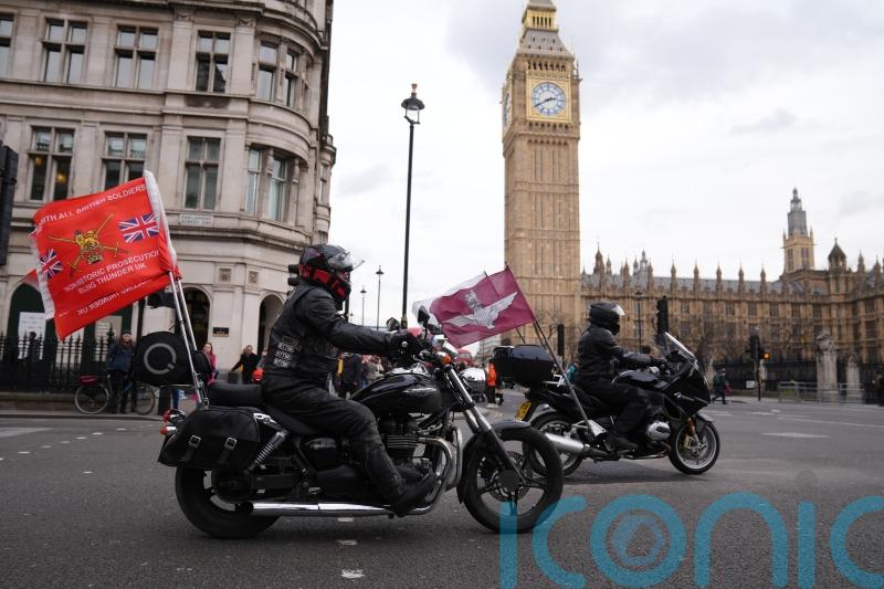 Bikers to descend on Westminster for veterans protest against Legacy Act repeal