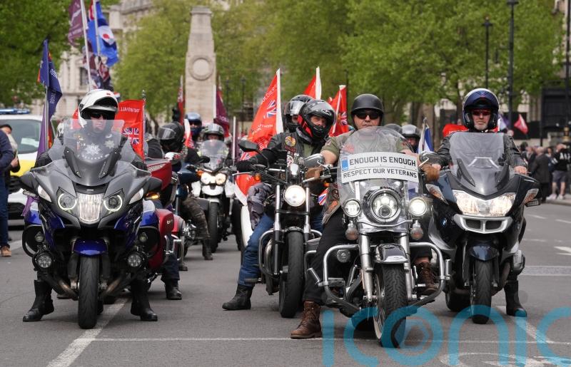 Treatment of veterans &lsquo;absolutely disgusting&rsquo; say bikers in Legacy Act protest