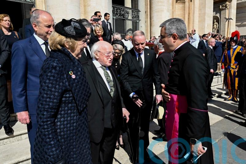 Pope Francis remains ‘an incredible source of hope’, Irish president says