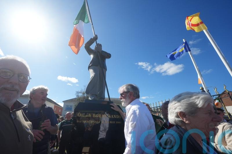 Bobby Sands statue unveiled to mark anniversary of IRA hunger striker’s death
