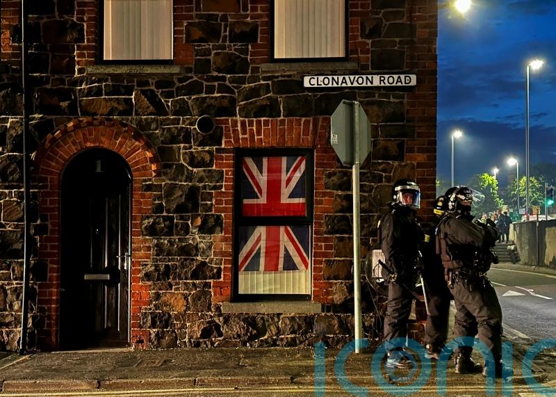 Police come under attack during third night of disorder in Ballymena