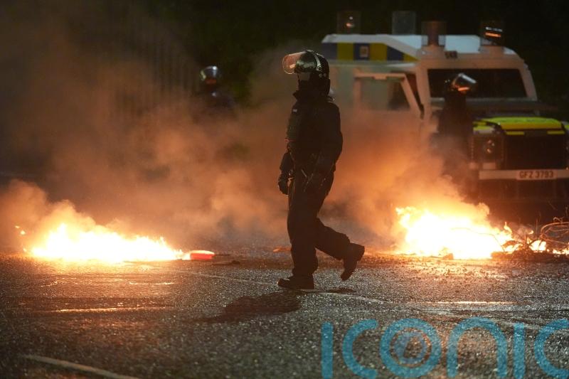 22 police officers injured in night of disorder in Portadown