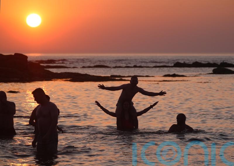 UK hits hottest day of the year so far with provisional high of 33.2C