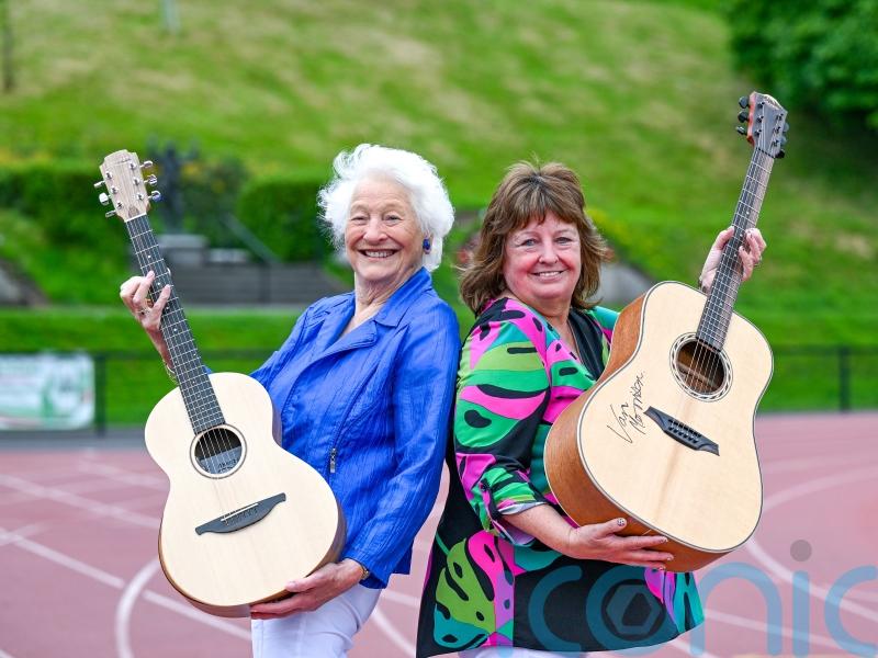 Ed Sheeran and Van Morrison guitars to go under hammer for sports stars
